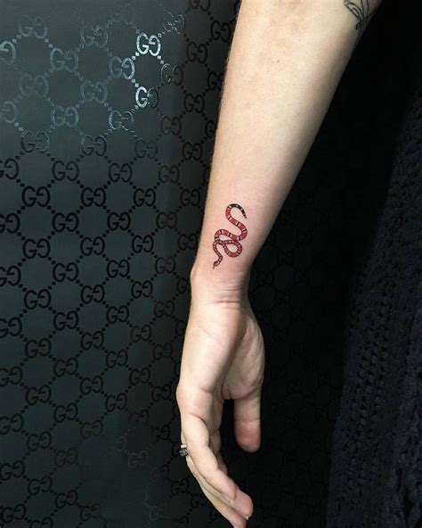 small gucci snake tattoo|Gucci snake tattoo ideas .